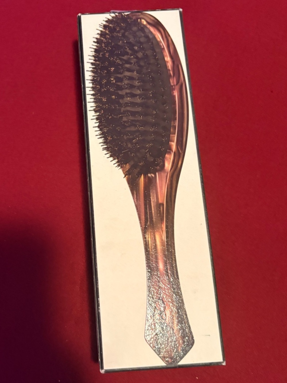 Oribe Flat Brush with White Box